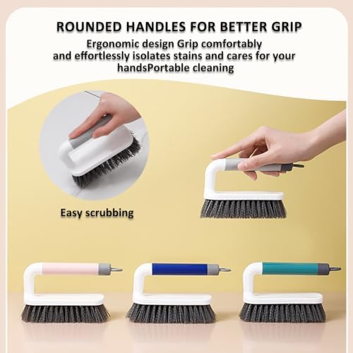 Scrub Brush, Scrubbing Cleaning Brushes, Heavy Duty Cleaning Brushes - Image 3
