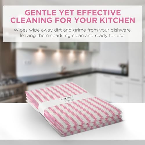 Stripe Kitchen Towels With Hanging Loop - Image 6