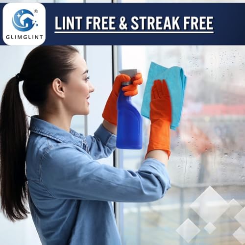 GLIMGLINT Microfiber Cleaning Cloth, 150 Pack Towels - Image 5