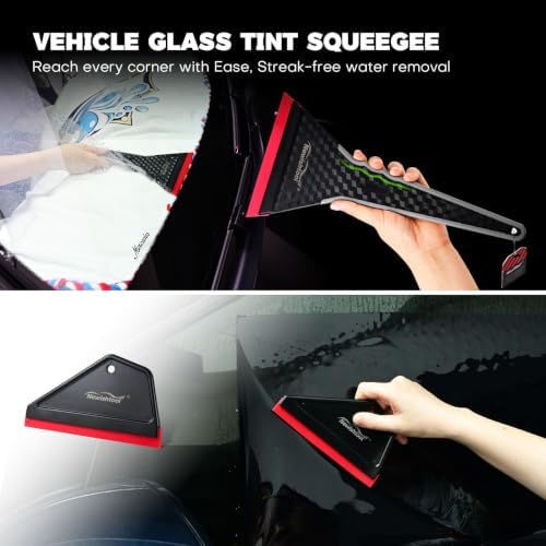 NEWISHTOOL Car Window Tint Tools Kit Vinyl Wrap Tool PPF Squeegee - Image 4