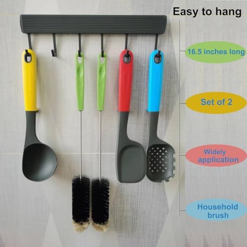2 Pack 16" Bottle Brush, Dokpod Long Handle Cleaning Brushes - Image 4
