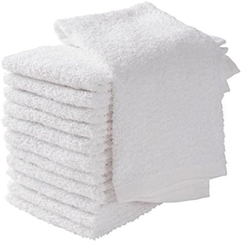 White Kitchen Towels by SoftTextiles