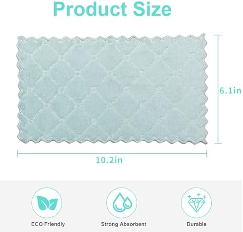 Bessrung 20 Pack Kitchen Dish Cloths Absorbent Microfiber Cleaning Cloth - Image 2