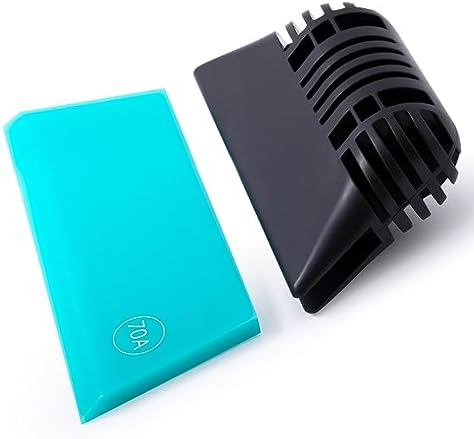 FOSHIO Blue Small Squeegee, Non-Slip Handle Rubber PPF Squeegee - Image 4