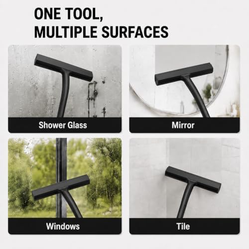Shower Squeegee with Silicone Blade - Image 3
