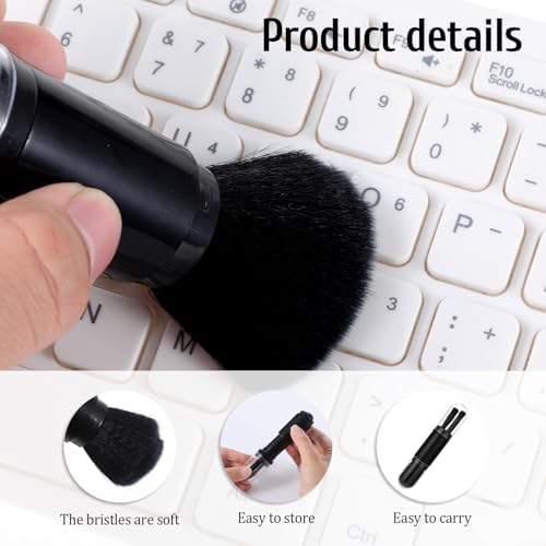 4 Pack Exquisite Duster Brush Kit, Mini Keyboard Cleaning Brushes Kit Model - Image 6