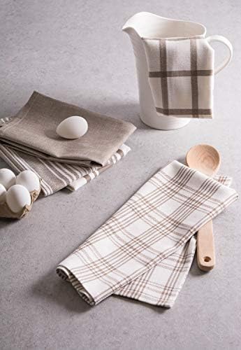DII Assorted Woven, Kitchen Dishtowel Set, 5 Piece - Image 5