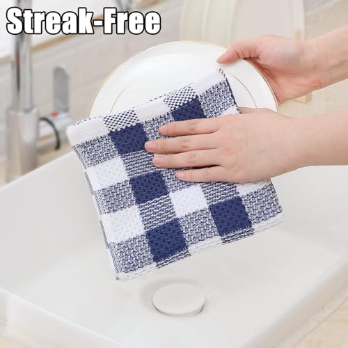 Homaxy Kitchen Towels and Dishcloths Set of 8 - Image 4