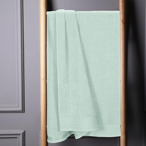 GLAMBURG 100% Cotton Oversized 2 Pack Bath Sheets 35x70, Ultra Soft Highly - Image 3