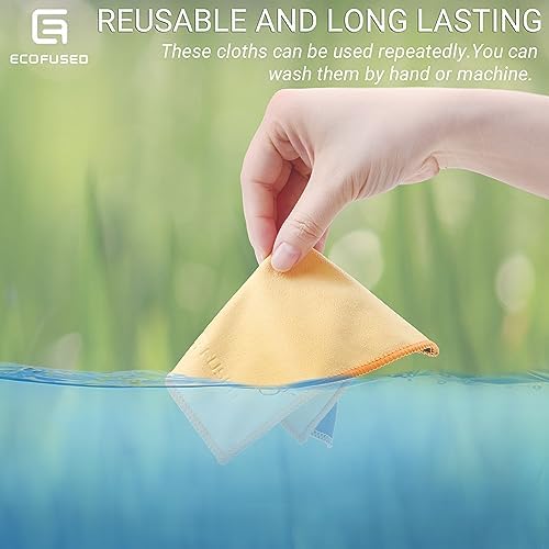 Eco-Fused Microfiber Cleaning Cloths Double-Sided - Image 4
