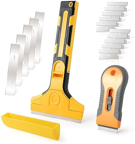 Gomake Razor Blade Scraper Tool Wall Paint Window Glass Scraper by Gomake
