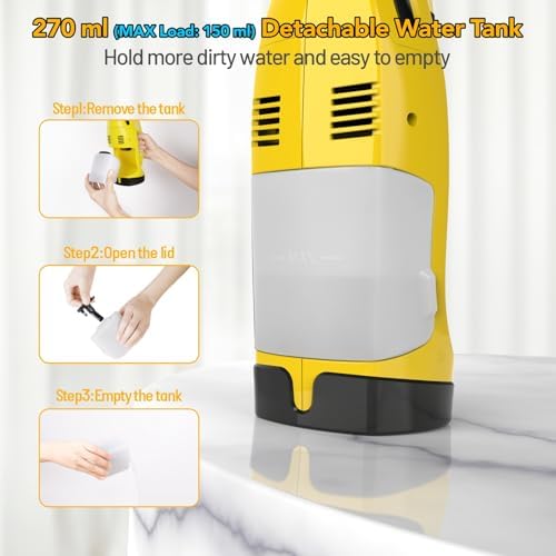 Rechargeable Window Vac, Electric Window Vacuum Squeegee, - Image 5
