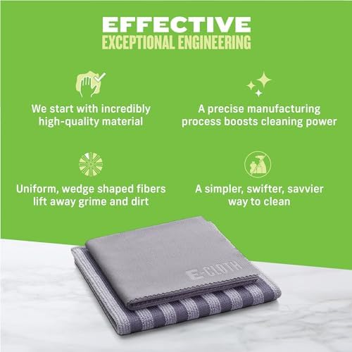 E-Cloth Stainless Steel Microfiber Cleaning Cloth Kit - Image 6