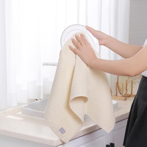 Homaxy 100% Cotton Waffle Weave Kitchen Towels - Image 4