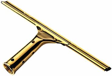 Ettore 10018 Solid Brass Window Squeegee by EttoreProductsCompany