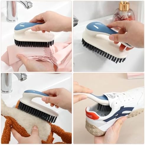 Soft Bristle Scrub Cleaning Brush Stain Remover Brush Fabric Cleaning Brush - Image 6