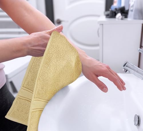 Utopia Towels 6 Pack Premium Hand Towels, 16x28 in, 600 GSM Cotton - Image 4