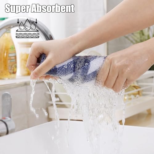Homaxy Kitchen Towels and Dishcloths Set of 8 - Image 5