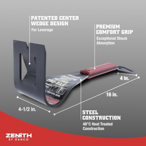 Zenith by Danco Pro Bar Demolition Multi-Tool - Image 5