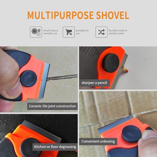 Multi functional cleaning shovel tool, ergonomically designed, suitable - Image 3