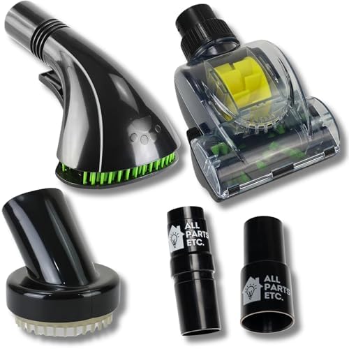 Vacuum Pet Brush Attachment Kit 5-Pack – Dog Grooming Tools by ALLPARTSETC