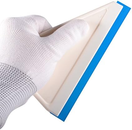 FOSHIO 4Pack White Auto Home Kitchen Bathroom Shower Squeegee Hand Squeegee - Image 3