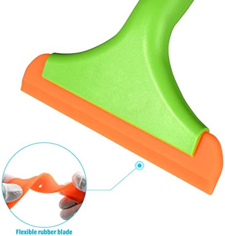 Gomake Small Silicone Squeegee Window Shower Squeegee, Auto Water Blade Squeegee - Image 6
