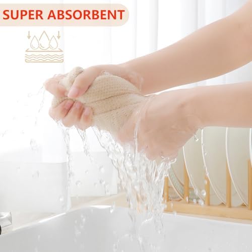 Homaxy 100% Cotton Waffle Weave Kitchen Towels - Image 3