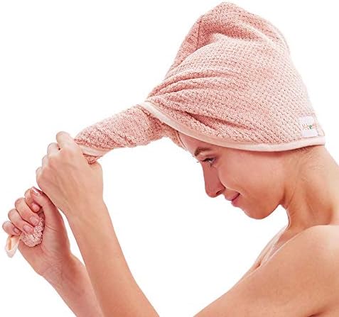 M-bestl 2 Pack Hair Drying Towels, Hair Wrap Towels, Absorbent Microfiber Hair - Image 2