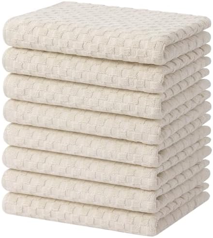Homaxy 100% Cotton Terry Kitchen Towels by Homaxy