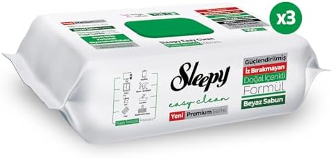 Sleepy Easy Clean XL Multi Surface Cleaning Wipes – Natural Vinegar & Baking - Image 3