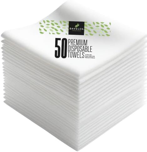 DAVELEN Disposable Large Luxury Towels Spa and Salon Quality Softness by DAVELEN