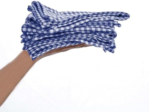 4 Pack Gingham Check Kitchen Dish Towels 16x26 Inches, Absorbent & Durable - Image 3