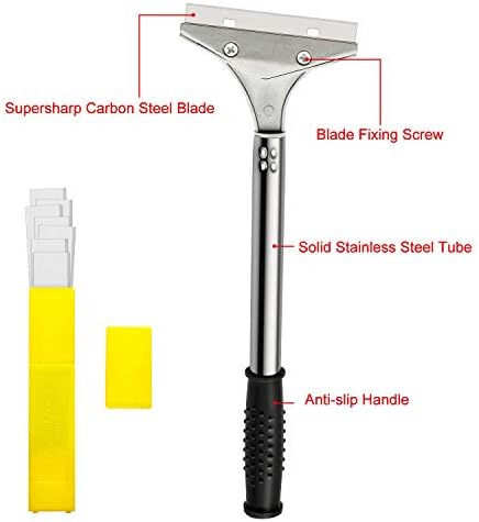 Mudder 4 Inch Razor Blade Scraper Tool Floor Wallpaper Paint - Image 5