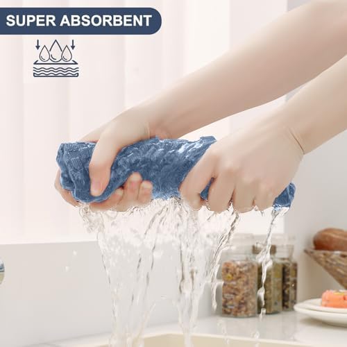 Homaxy 100% Cotton Terry Dish Cloths - Image 4