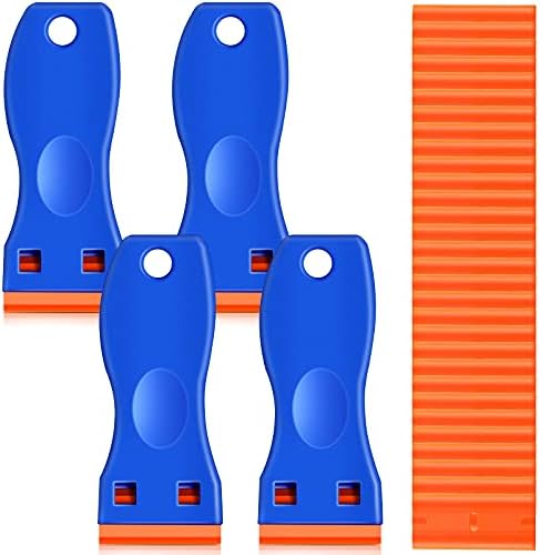 Honoson 4 Pcs Plastic Razor Blade Scraper by Colarr