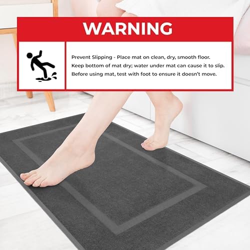 Cotton Paradise 100% Cotton Bathroom Towel Set, 2 Piece 20x34 Floor Towels - Image 4
