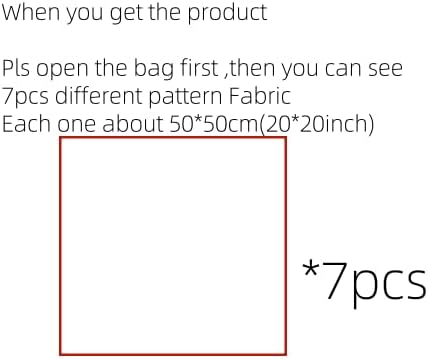 Cotton Fabric DIY Making Supplies Quilting Patchwork Fabric Fat Quarter Bundles - Image 2