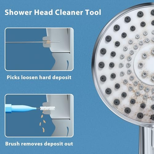 Lumkew Shower Head Cleaner Picks, Shower Head Cleaning Brush - Image 2