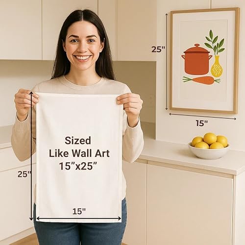 WHITEWRAP Flour Sack Towels| Tea Towel - Image 2