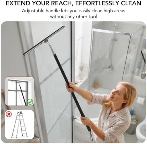 Shower Squeegee for Glass Doors - Image 4