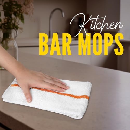 Avalon Towels Bar Towels Size 16"x19" – Absorbent and Durable, Cotton Cleaning - Image 3