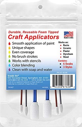 Swab-its® Hobby-Tips™ Durable & Reusable Craft Applicators: 87-8206 - Image 4