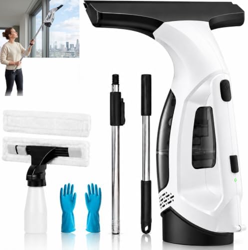Window Vacuum Squeegee Cordless, Window Vacuum Cleaner by Yardsignup