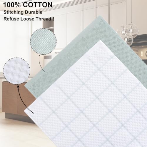 100% Cotton Kitchen Dish Towels, 6 Pack - Image 3