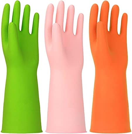 Latex Free Nitrile Cleaning Gloves, 3 Pairs by THEOFFICIALHINSOCHA