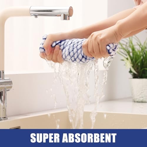 Mordimy Premium Cotton Kitchen Towels 16"x 25", 12 Pack - Image 4