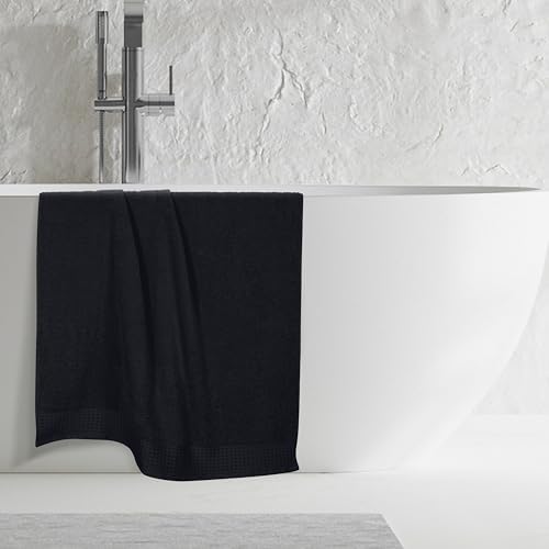 GLAMBURG 100% Cotton Oversized 2 Pack Bath Sheets 35x70, Ultra Soft Highly - Image 5