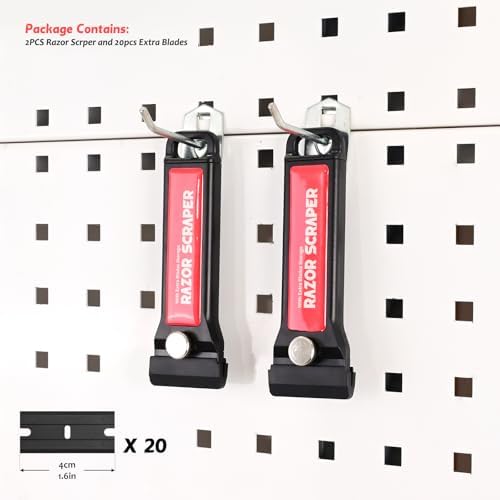 EHDIS 2PCS Plastic Razor Blade Scraper - Image 6