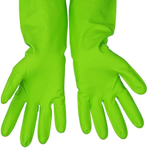 Latex Free Nitrile Cleaning Gloves, 3 Pairs - Image 2